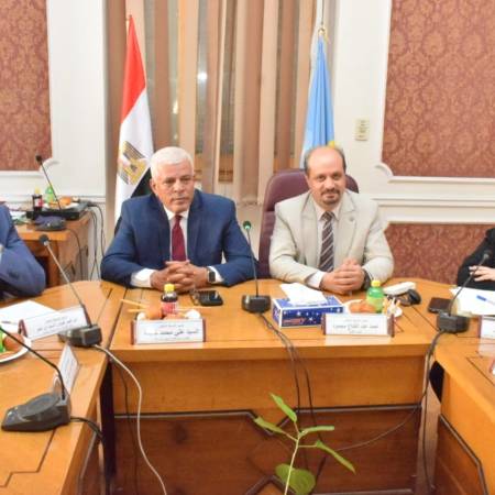 توقيع بروتوكول التعاون بين جامعة الإسكندرية  والنقابة العامة للمهن الزراعية 
